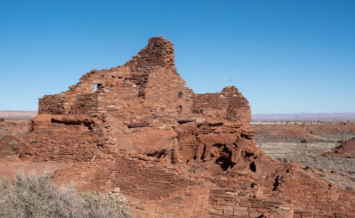 Wupatki National Monument near Flagstaff, AZ