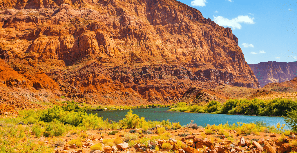 lees ferry, one of the best fishing spots on the colorado river