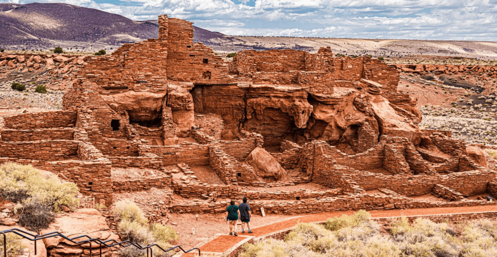 hidden gem in arizona just north of flagstaff, wupatki national monument